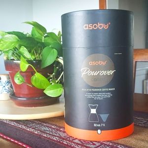 NWT Asobu Pourover Insulated Coffee Maker